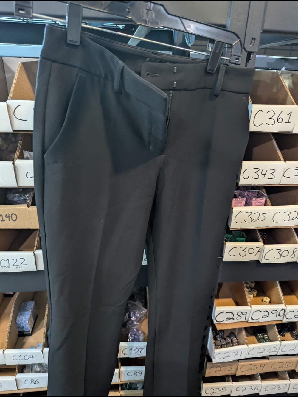 Women's Black Dress Pants - Classic Tailored Fit | 4